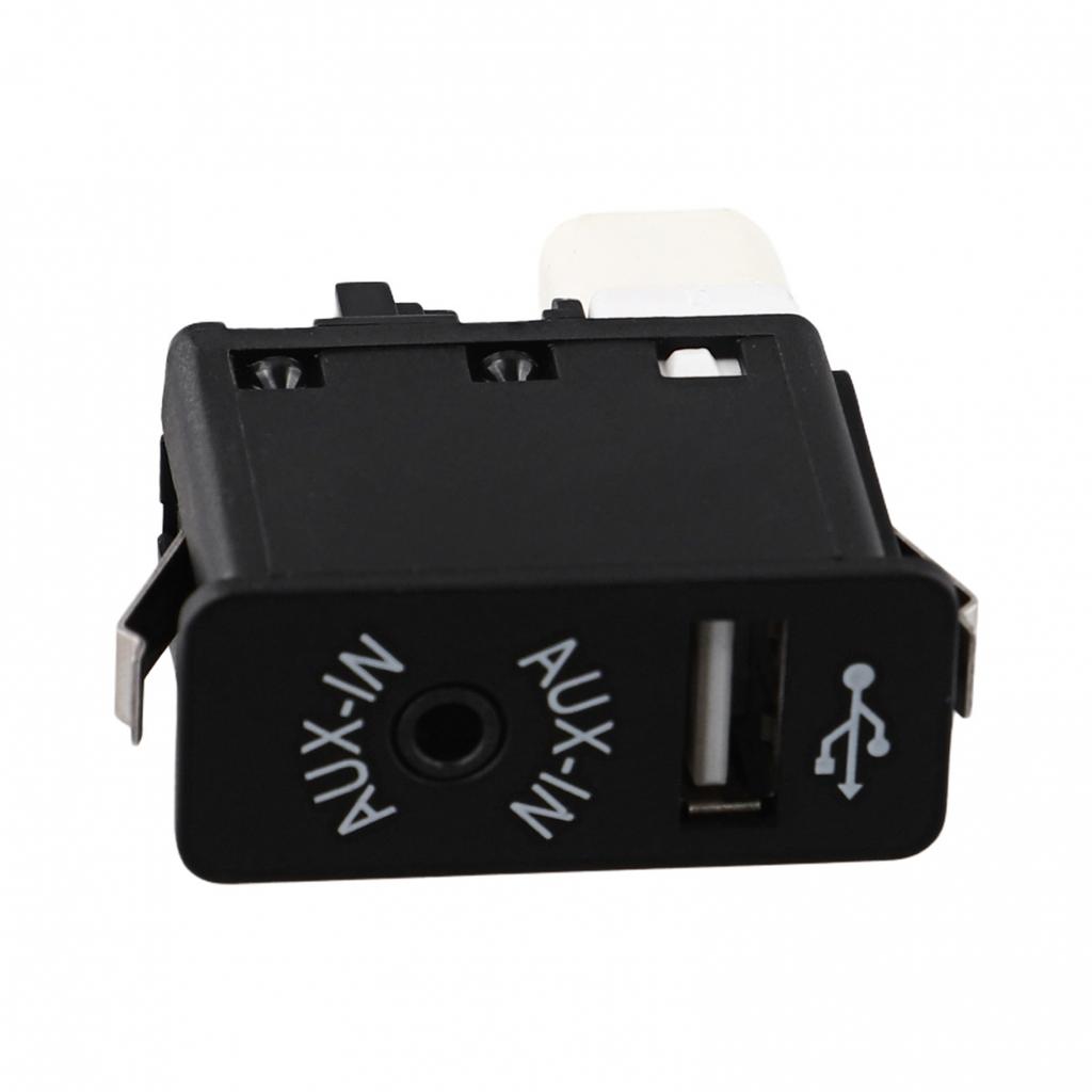 Und Zuverlässige USB AUX Eingangsbuchse für BMW 1 3 5 Serie E60 E61 E81 E87 E90 E91