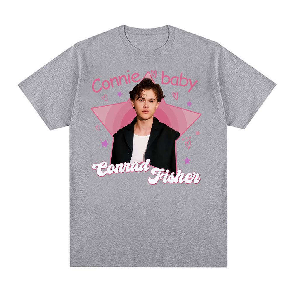 

Conrad Fisher Connie Baby T Shirts Unisex Women Fashion Aesthetic Short Sleeve T Shirt Vintage Casual Cotton Popular T-shirts 3XL