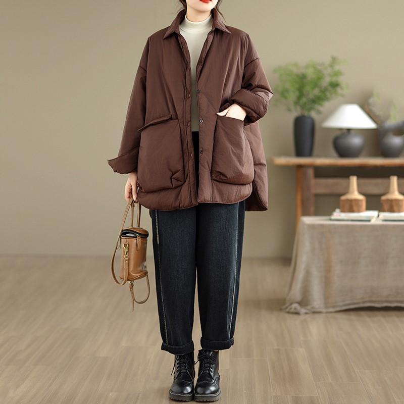 Toamnă Primăvară Iarnă Bumbac căptușit îmbrăcăminte exterioară supradimensionată femei jachetă lejeră haină