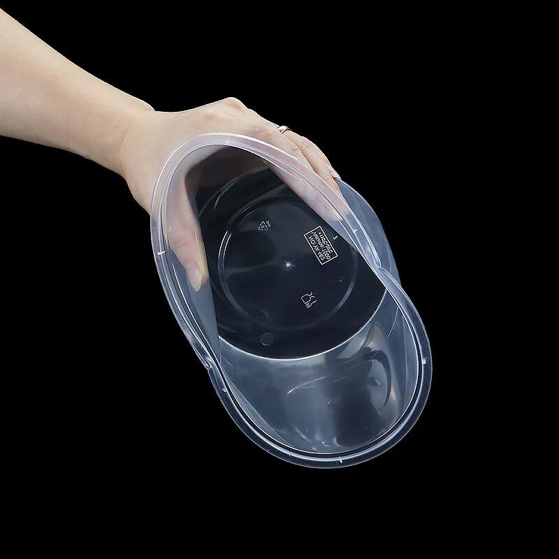 Disposable Round Plastic Food Containers with Lids