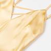 Abiti con spalline sottili da donna Eleganti Scollo a V Senza Maniche Schiena Scoperta Slim Lunghi Abiti Estate Donna Festa Abito da Vacanza 2026