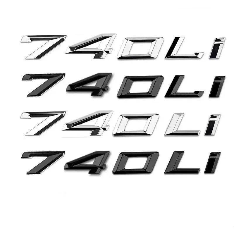 Kompatybilna naklejka na tylne godło do BMW Serii 7 740Li, 730Li, 750Li, 760Li