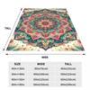 Mandala Yoga Blume Böhmisch Meditation Natur Decken Überwurfdecke Leichte Überwurfdecken für Schlafzimmer Überwürfe Tagesdecke