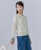 CHASECULT Women'S Color-Block Sleeve Round Sweater-Cfrg5261C0A