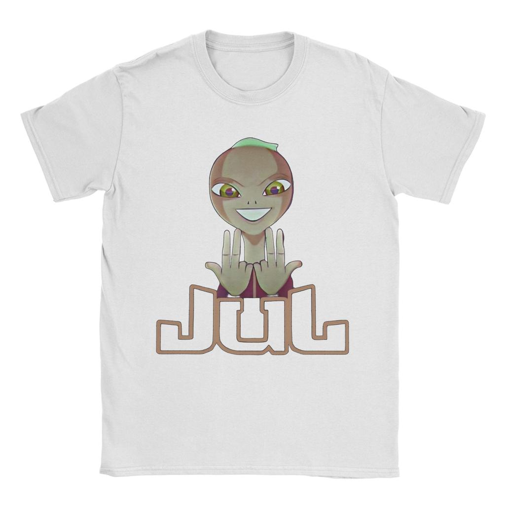 Men's T-Shirts JULs Rap Funny Cotton Tee Shirt Short Sleeve  T Shirts Crewneck Tops Gift Idea