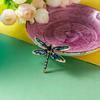Temperament Blue Green Enamel Flying Dragonfly Brooches For Women Men Exquisite Classic Insect Animal Lapel Pins Party Jewelry