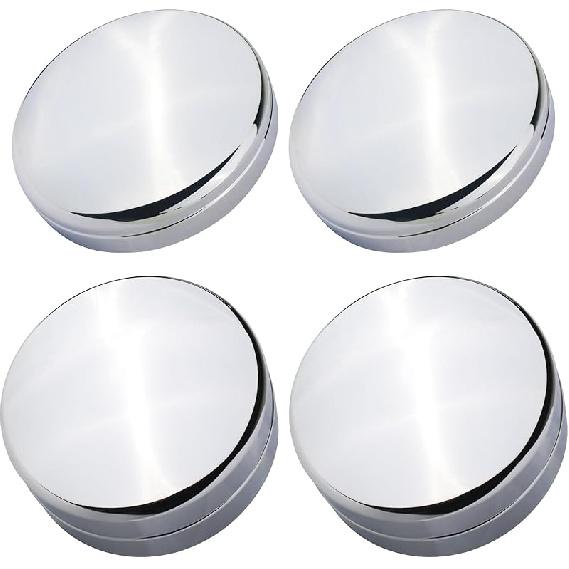 TQPONLY Chrome Front Dually Wheel Center Cap | Compatible With 2003-2017 Dodge Ram 3500 Accessories | 1-Ton 17" Dual Wheels