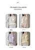 2026 Autumn/Winter Women's Pure Wool Hand-Embroidered Loose Knit Sweater with Round Neck and Long Sleeves