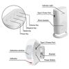 KERUI Motion Sensor Doorbell Door Chime for Business Store Door Visitor Entry Bell Detect Alarm Caregiver Reminder for Elderly