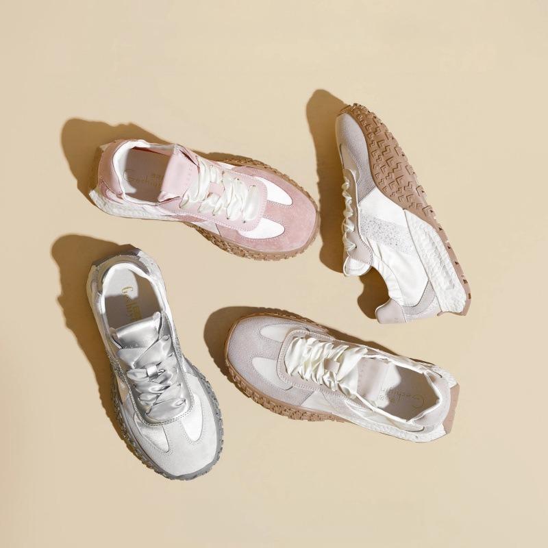 Fashion Autumn Designer Women Leisure Shoes Fashion Comfortable Soft Bottom Sneakers Female Platform Wedge Vulcanize Shoes Zapatos Mujer