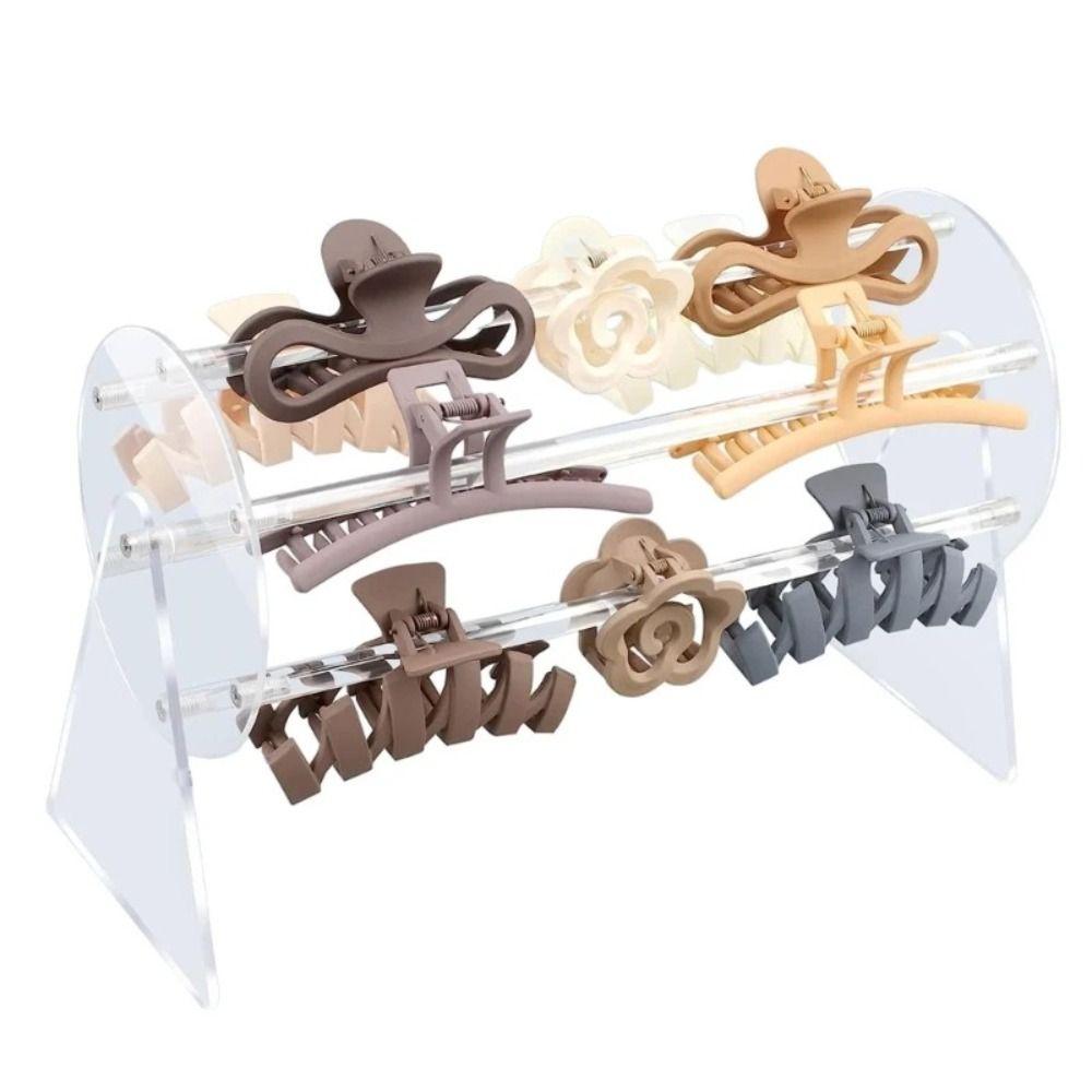 1/2 Layers Hairband Display Stand 360 Rotation Hair Hoop Holder Shelf  Bracelets
