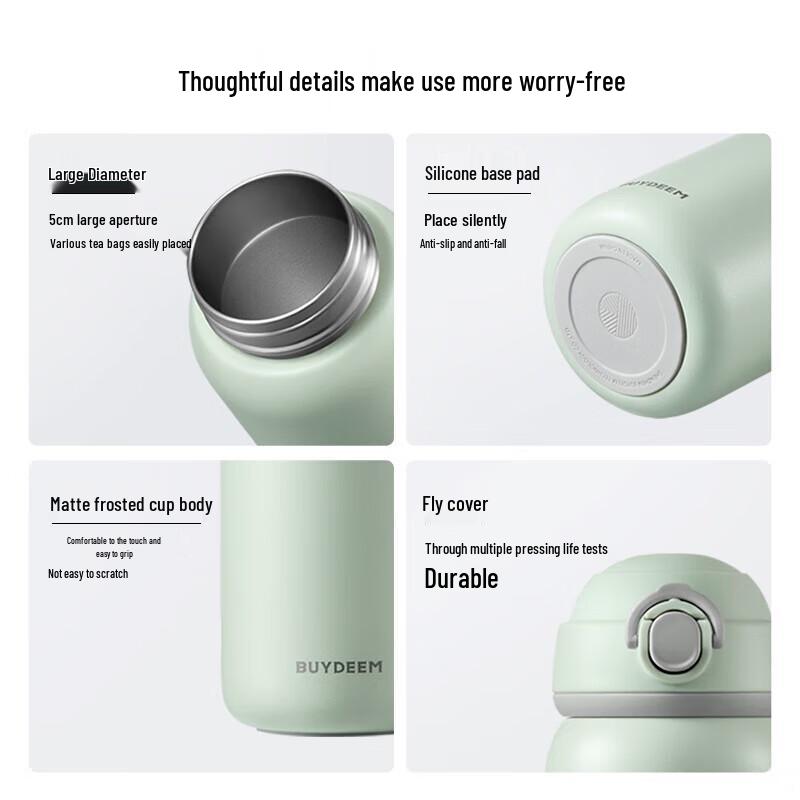 Buydeem Fully Detachable Balanced Pressure Thermos Bottle
