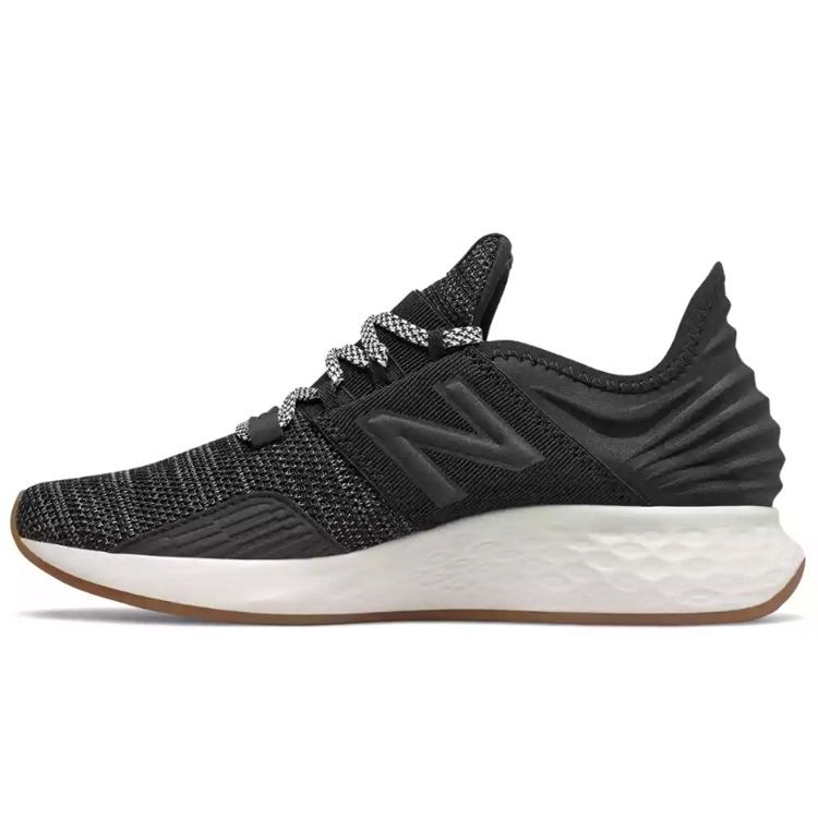 

New Balance Fresh Foam Roav Черные вязаные женские кроссовки Sea-Salt WROAVKB
