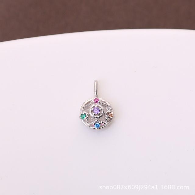 Anime Sailor Moon 925 Stříbrný přívěsek Náhrdelník Cardcaptor Sakura Moon Stick Srdce Šperky Cosplay Rekvizity Ženy Dívka Dárky