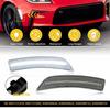 2X White LED Side Marker Lights Front For 22-24 Subaru BRZ ZD8 Toyota GR86 ZN8 A