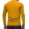 Long Sleeved Striped Pattern 3D Digital Printed Men's T-shirt for Fashionable Outdoor Wear, Comfortable Polyester Fiber for Spring and Autumn