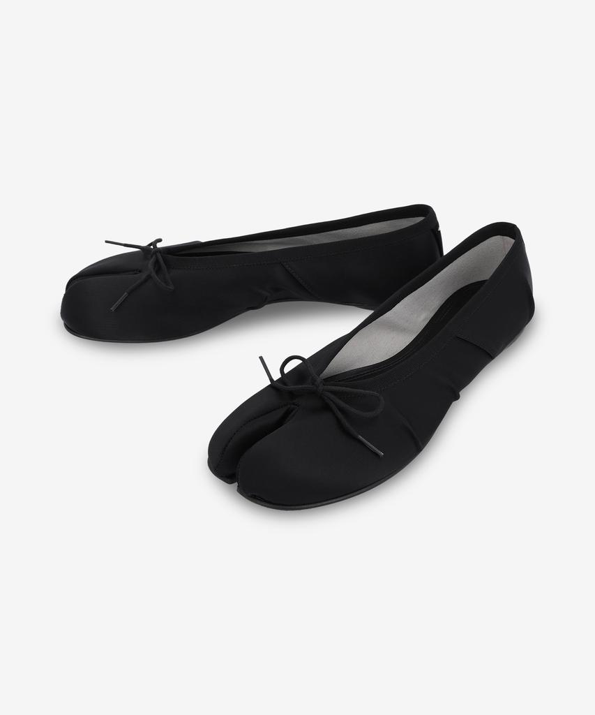 Maison Margiela New Tabi Ballerina Flat Shoes - Black / S58Wz0155P7551T8013