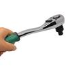 Quick Release Ratchet Spanner 72 Teeth Ratchet Wrench Pear Head Ratchet Spanner Adjustable Ratchet Socket Wrench