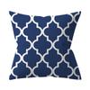 Navy Blue Mandala Nordic Geometric Pillowcase 45x45 Cushion Cover Decorative Pillow Sofa Cushion Home Decor Polyester