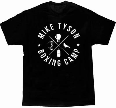 Retro Mike Tyson Boxing Camp Icons Printed T Shirt Short Sleeve 100 Cotton Casual Tshirts Loose Top Size S3XL