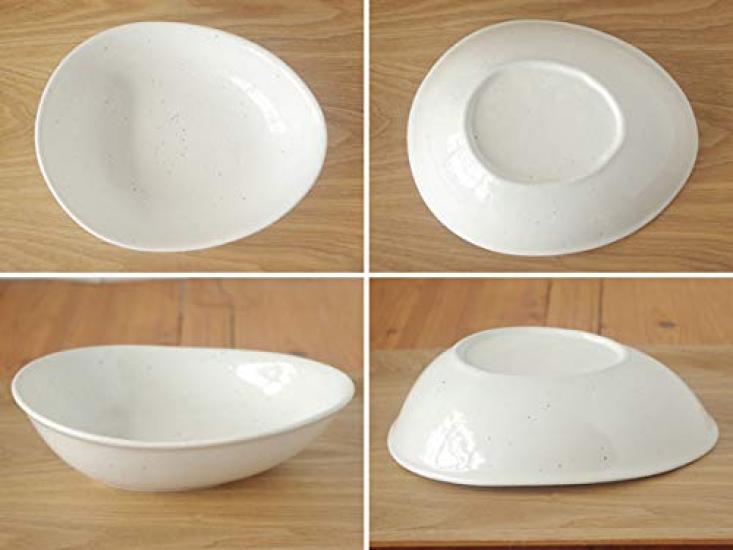 Servis East Curry Tallrik EAST Äggformad Curryskål (Konahiki) Japanskt porslinsskål pastatallrik