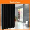 Soft Microfiber Fabric Shower Liner Waterproof Shower Curtain For Hotels And Residential Bathrooms