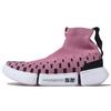 Li Ning Cushioning Slip Resistant Abrasion Resistant High top Vintage Basketball Shoes Mens Pink White Black AGBN071-12