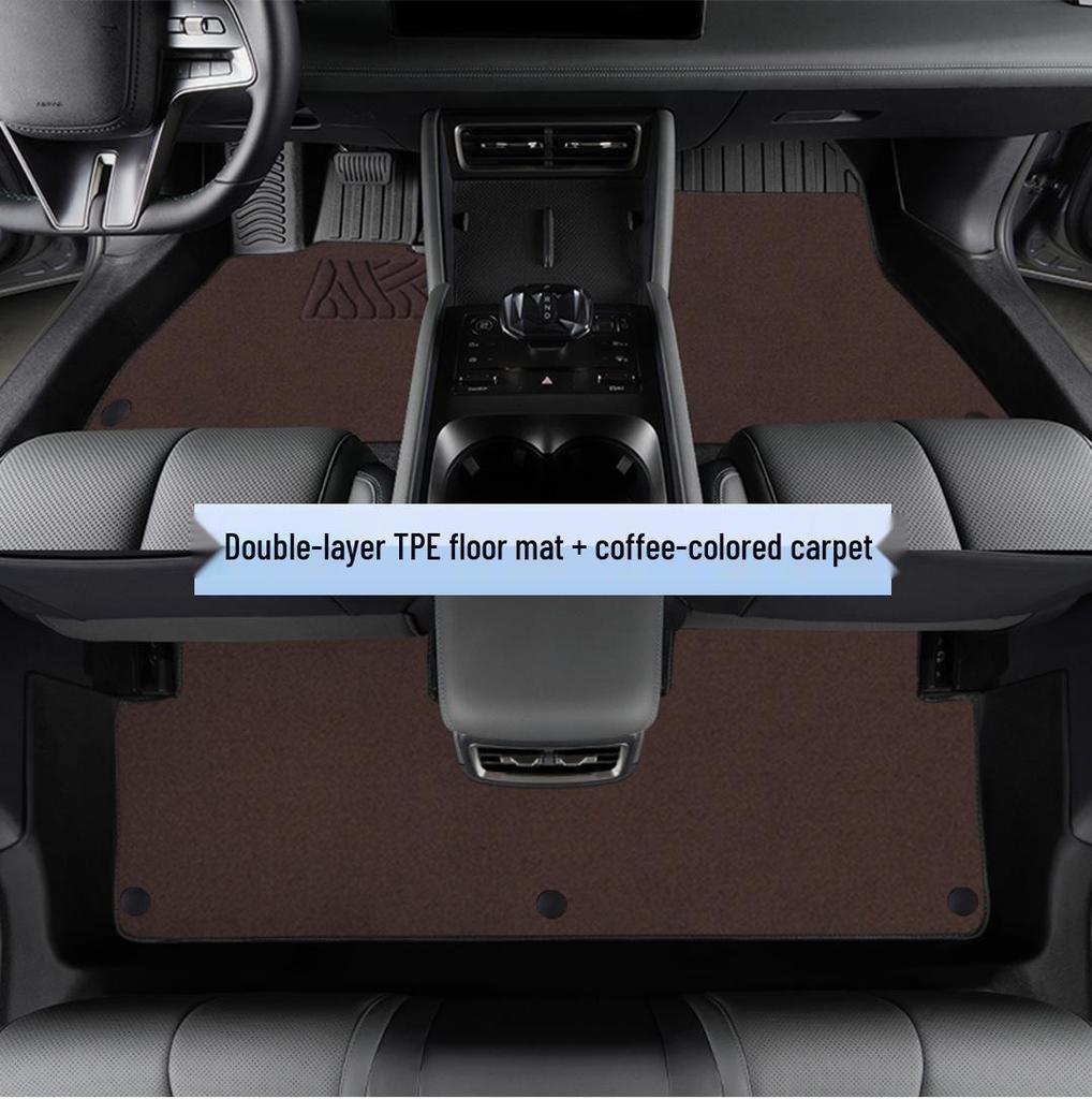 BYD Qin L 2025 Model TPE Fully Enclosed Floor Mats & Door Sill Package