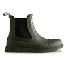 Hunter [Donna] Stivali da Pioggia Chelsea Commando - Oliva Scuro Wfs1018Rmadov