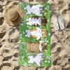 Kawaii Towel Beach Towel Cartoon Oversized Quick M-Mofusand Kitten Dry Towel Absorbent Cat Soft Swim BeachTowels for Men Women