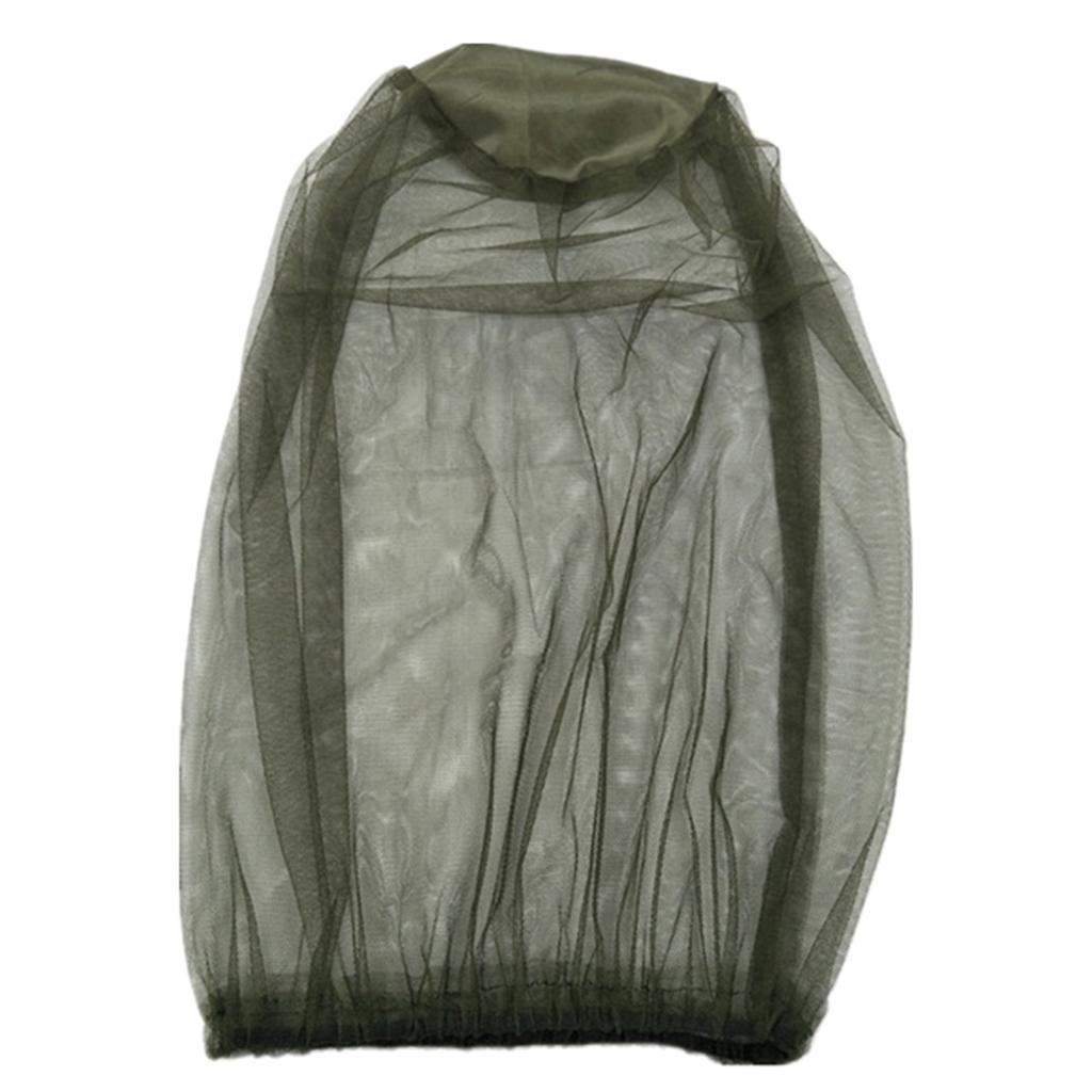 Insect Head Net Hat Fine Mesh Insect Netting Head Net Hat Anti-Insect Fishing Mesh Cap Camping Durable Protective Cover