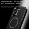 For Honor 60 and Honor 60 Pro Case Magnetic Elegant Leather Wear-Resistant Lens Fully Covered Non-Slip Grip Edge Cover Shell