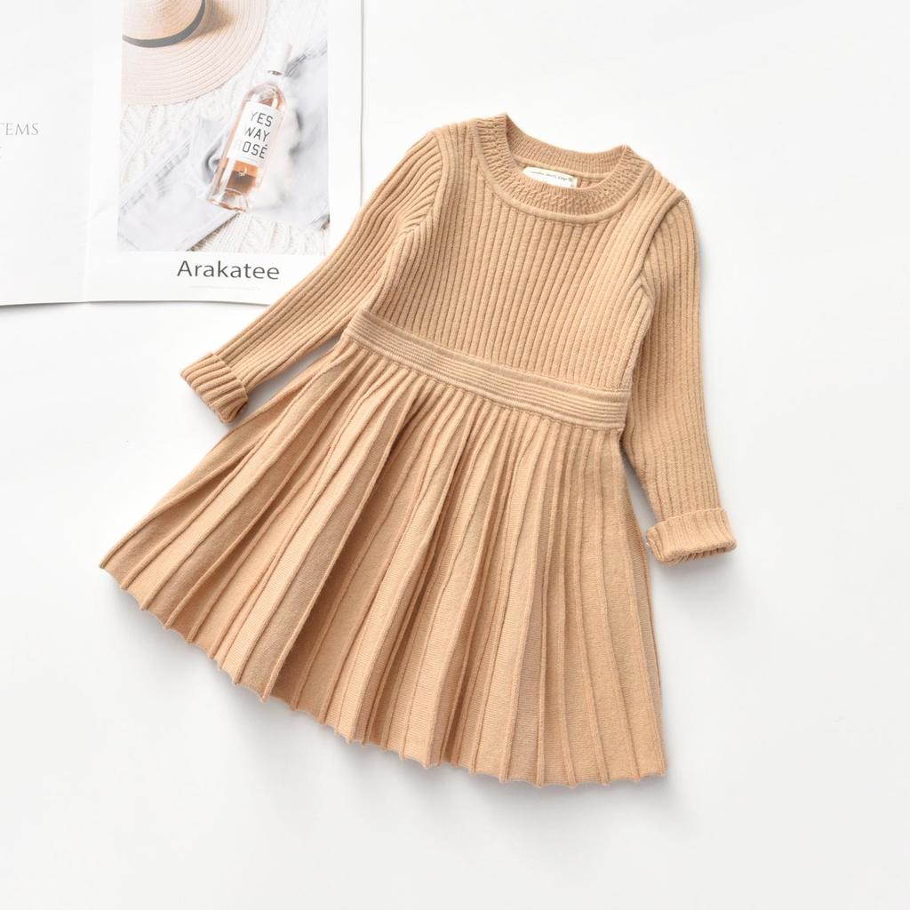 Set Autunno Per Bambina, Maglione A Maniche Lunghe E Minigonna Plissettata, Cotone Morbido, Tema Uva/Fragola, Taglie 1-7 Anni