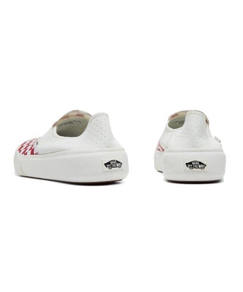 Vans ComfyCush One - (Checkerboard) Racing Red:Marshmallow VN0A45J5BOP1