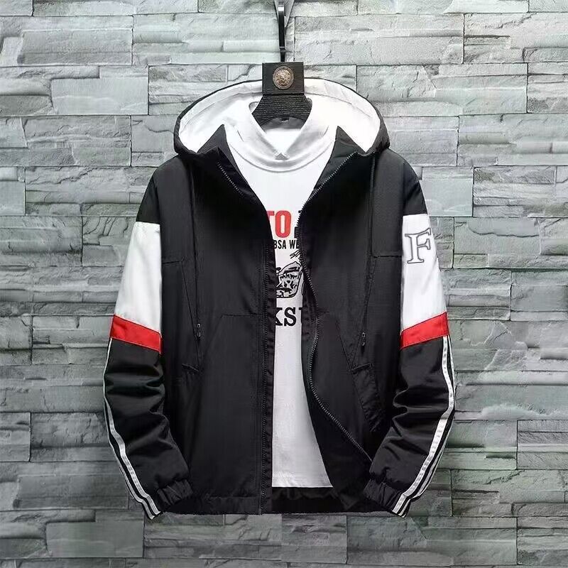 Autumn and Winter Cotton-padded Jacket Thickened Hooded Top Jacket Youth Coat