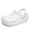 Women S claSSic Cutie Platform Clog Slipper SandalS White 207708 100