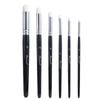 6 Pcs Fine Detail Wood Handle Brushes Miniature Art Painting Miniature Paint Brushes  Artist