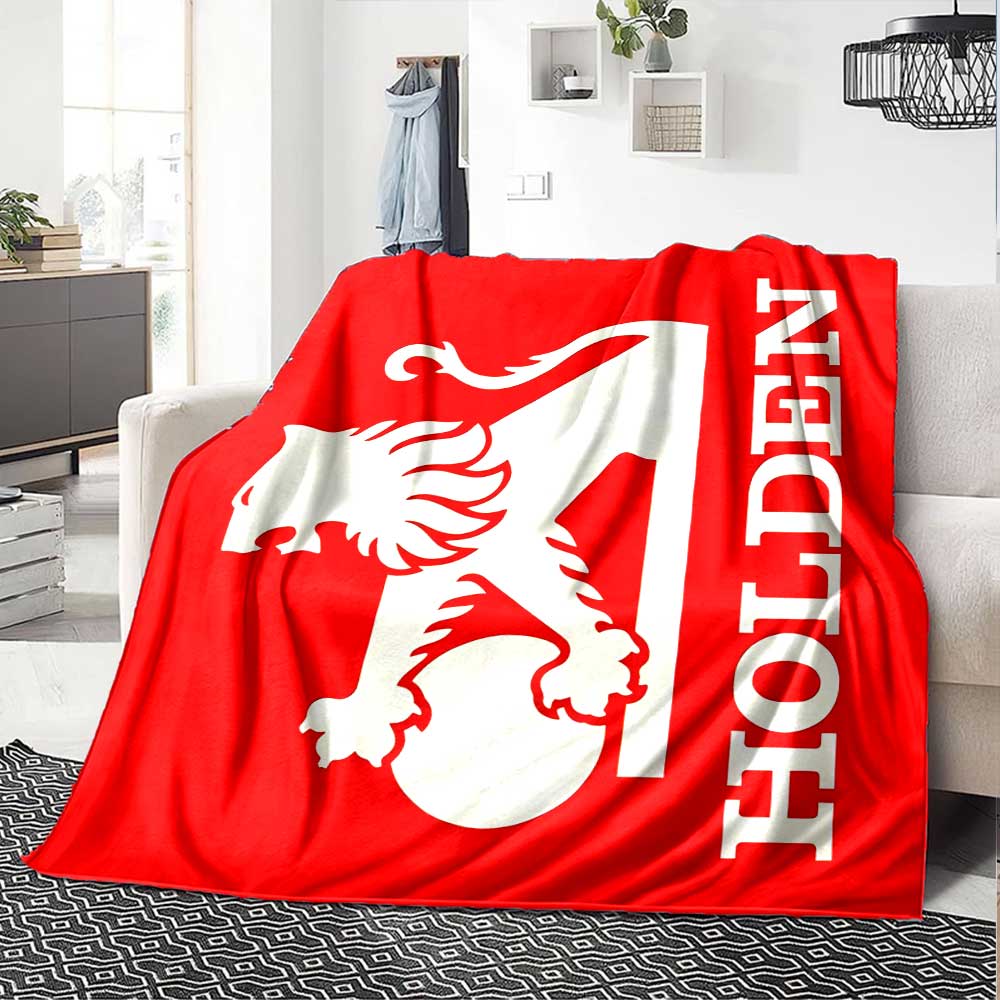 Holden Symbol Blanket Warmthful Decor Blanket Perfect for Picnics Sofa Couch Office Bed Picnics Modern Style Best Holiday Gift Y20