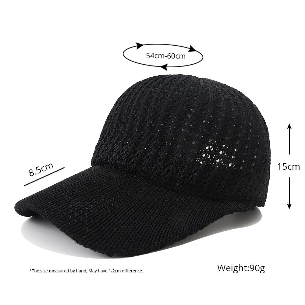 New Summer Breathable Mesh Baseball Cap Snapback Hat Outdoor Sport Sunscreen Trucker Hats For Women Men Sunhat