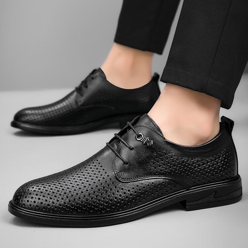 Genuine Leather  Men Shoes Design  Fashion Slip On Soft Flat Casual Men Shoes Adult Male Footwear Handmade Breathable Shoes