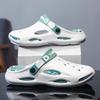 Summer hole shoes men's trend hollow bag head non-slip soft-soled sandals wear thick-soled beach men's slippers