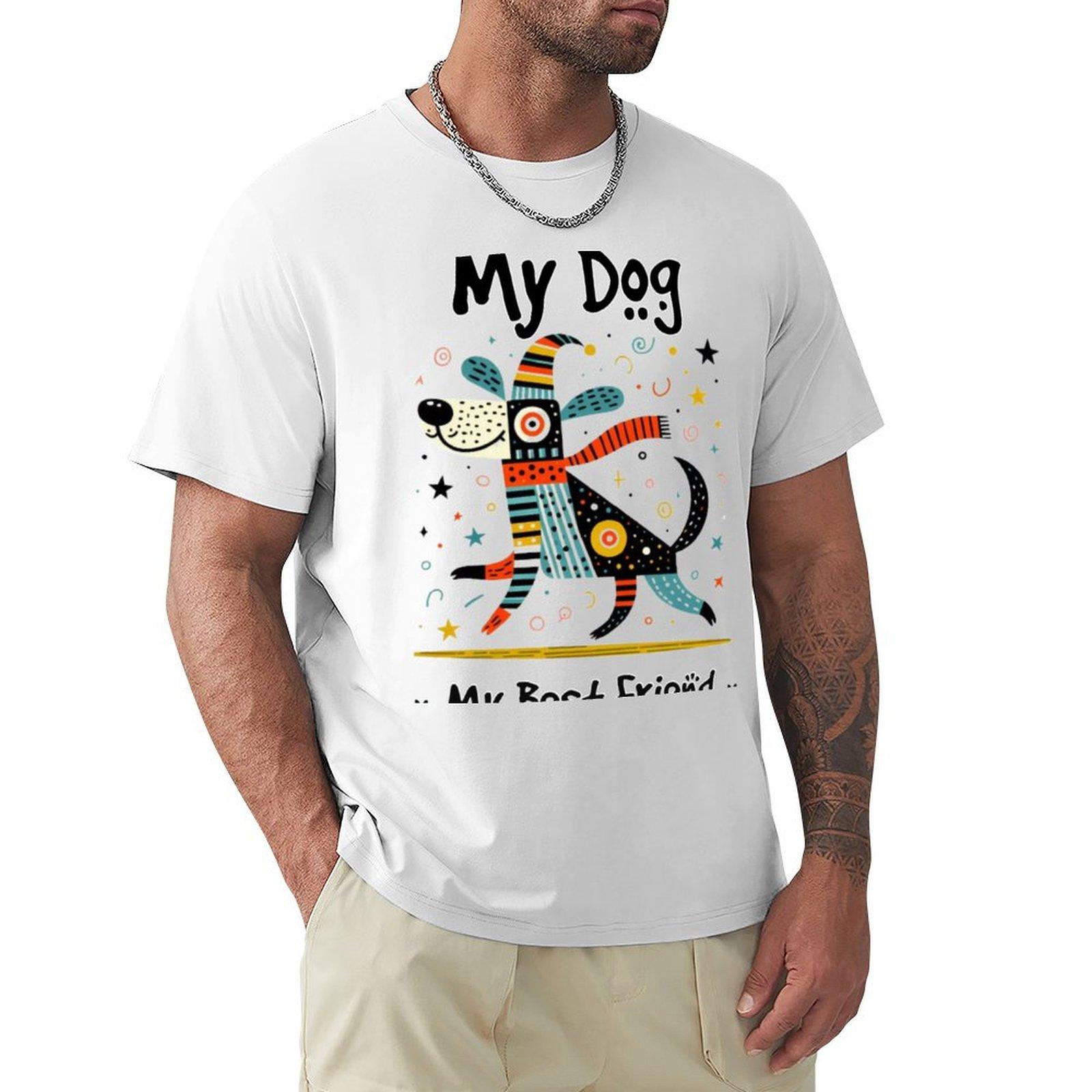 My Dog My Best Friend From Egyape Artists(2nd Design) Tshirt Outdoor Activity Sports Tshirt S