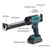 Cordless Caulking Machine 20V Hand-held Cordless Electric Caulking Tool Kit 4   Speeds for Filling Sealing Comes with Battery and   LED