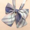 Japanese Plaid Plaid Jk Bow Tie Necktie College Style Bow Women'S Graduation Photo Shirt Korean Version Ins Sailor Suit