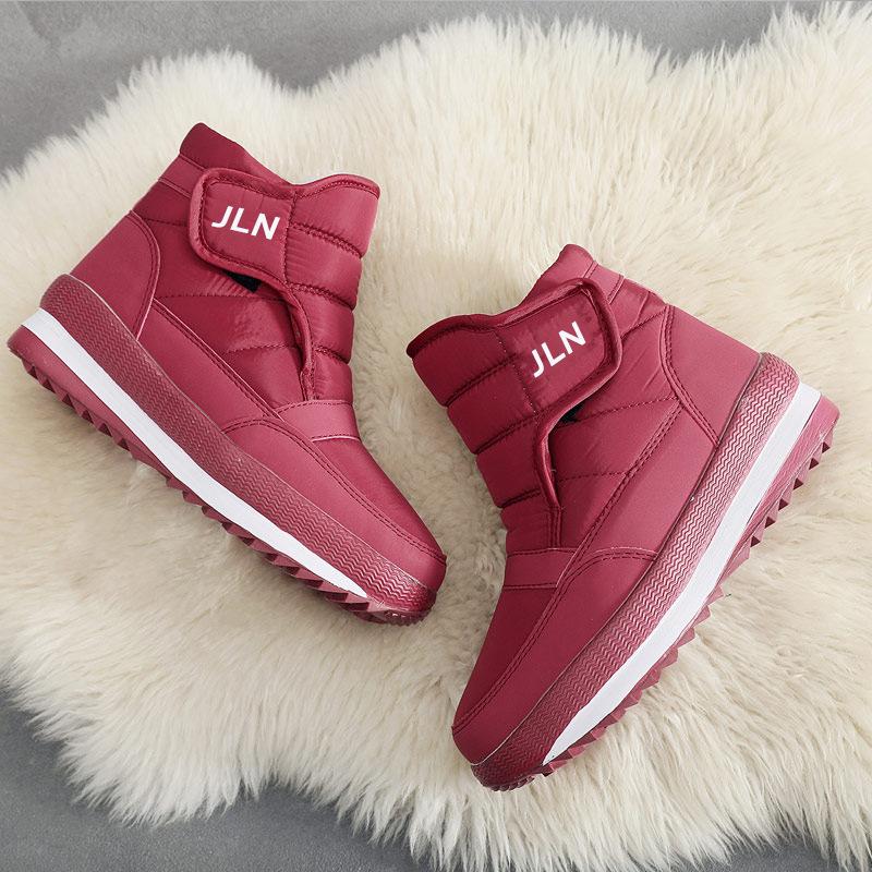 Neue verdickte Schneestiefel Damen High-Top Baumwollschuhe für ältere Menschen Samt wasserdicht und rutschfest Herren Baumwollschuhe Winter