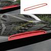 For Jeep Cherokee 14-2022 Fiery Red High Brake Lamp Light Frame Cover Trim 1PC