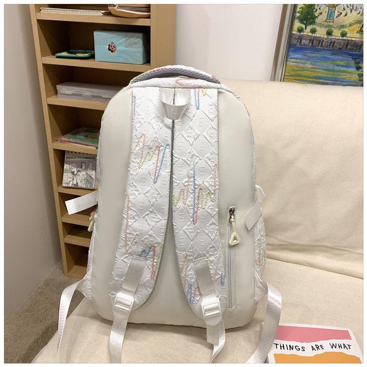Schoolbag Children's Schoolbag Girls Elementary School Students High Value Two-piece Set Backpack High School Student Pain Bag Backpack