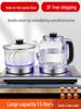 Fully Automatic 1.5L Electric Kettle and Embedded Tea Set