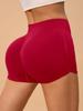 High-Waisted Seamless Butt-Lifting Yoga Shorts for Women - Summer Sports Fitness