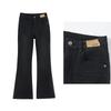 Izzue It Women's High-Waist Wide-Leg Flared Jeans